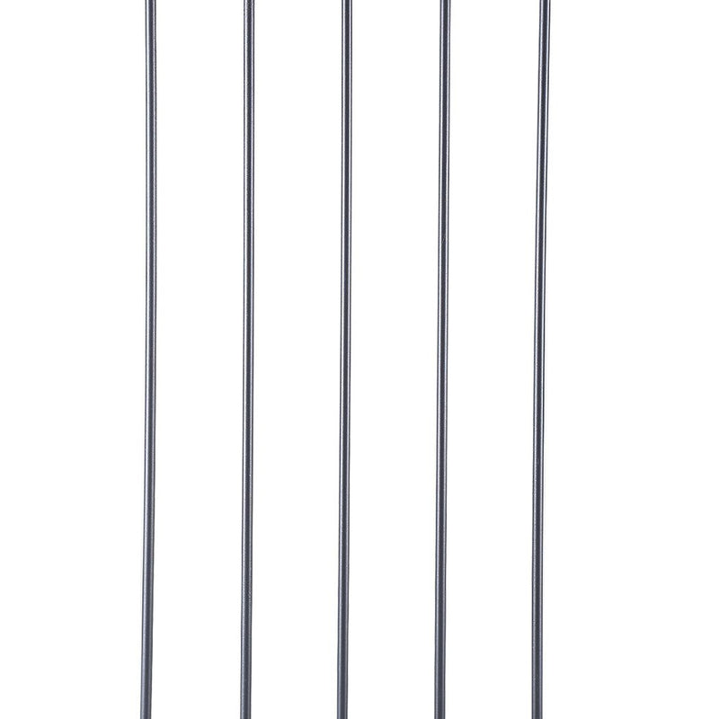 Levede Baby Safety Gate Adjustable Pet Stair Barrier 45cm Door Extension Black