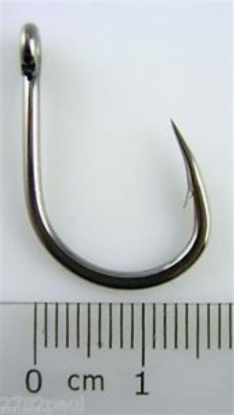 1 Packet of Mustad 10827NPBLN Hoodlum Live Bait 4x Strong Fishing Hooks