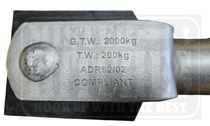 Mister Hitches Poly Block Over-Ride Off-Road 4X4 Coupling 2000kg - Bolt On (MHTCPBOR)