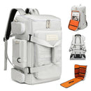 Gym And Travel Backpack Wet/Dry Separation Bag White