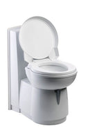 Thetford C263S Cassette Toilet With Swivel Plastic Bowl Black door