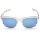 Dirty Dog Blade Satin Clear/Ice Blue Mirror Polarised Unisex Sunglasses
