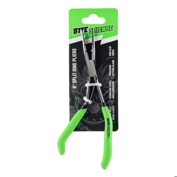 Bite Science 8 Inch Stainless Steel Split Ring Pliers