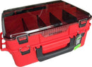 Bite Science Large Tackle Case with 5 Lure Boxes and Spinnerbait Storage Section