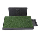Pawz Indoor Dog Pet Grass Potty Training Portable Toilet Pad Tray Turf Mat Jumbo