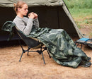 Camouflage Ultralight Waterproof Sleeping Bag  Splicable 3-Season Green