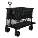 Lambu Folding Wagon Cart 400L Double Decker Camping Shopping Trolley Wheels