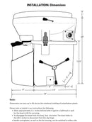 Nature's Head Composting Toilet - With Foot Spider Handle