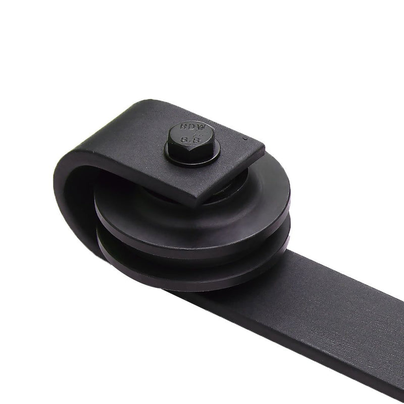 3m Antique Classic Style Double Sliding Barn Door Hardware Track Roller Kit