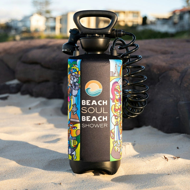 Beach Soul Portable Shower Livin' the Dream 8L