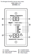 Winegard Sensar Pro Signal Meter