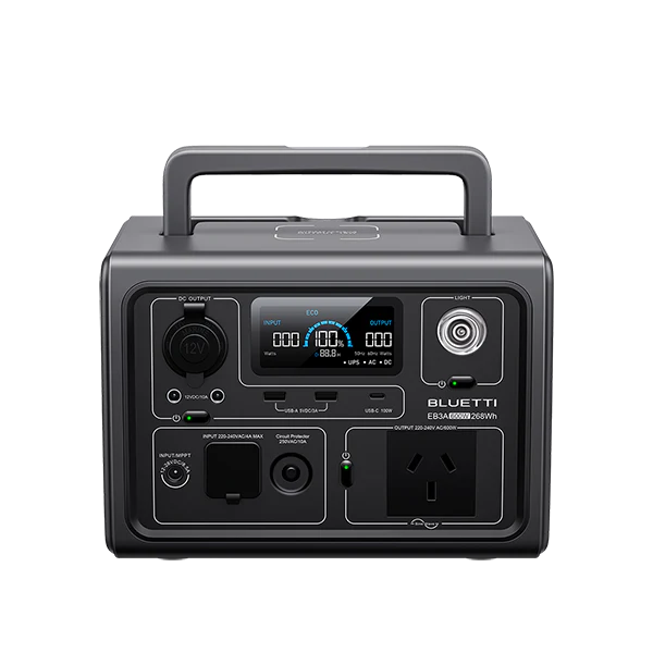 BLUETTI EB3A Portable Power Station | 600W 268Wh