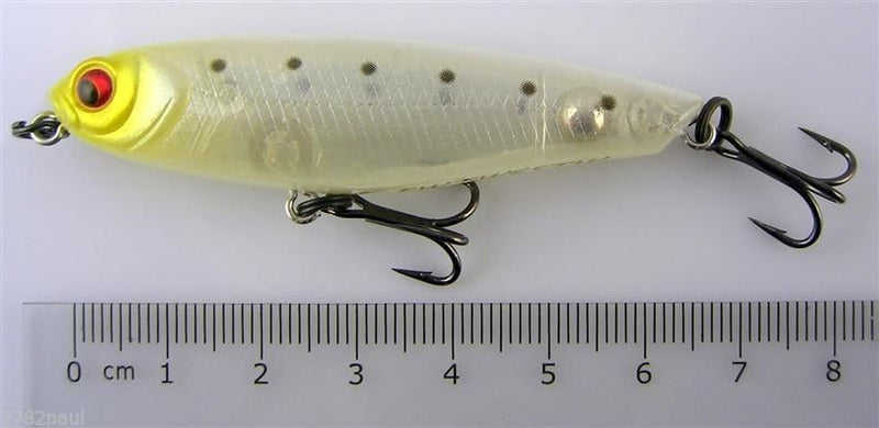 65mm Zerek Trail Weaver 6g Top Water Fishing Lure Perfect For Bream Bass