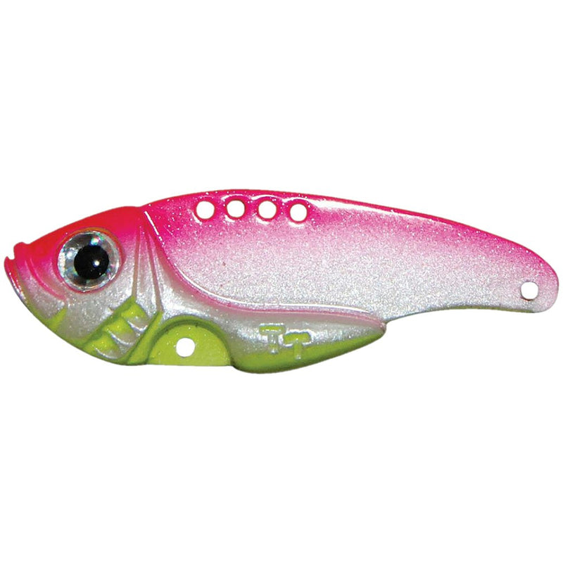 TT Lures 3/8oz Switchblade Metal Vibe Lure - 48mm Blade - Rigged