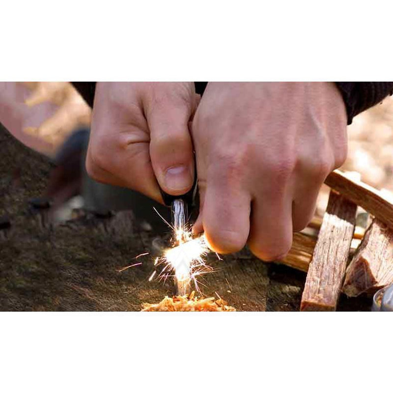 Wildo 9cm Fire Flash Starter Camping/Hiking Survival Firestarter Stick Small BLK