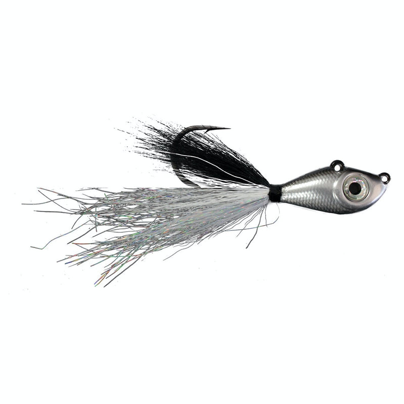 Mustad 3/4oz Big Eye Bucktail Jig with Chemically Sharpened 5/0 Hook