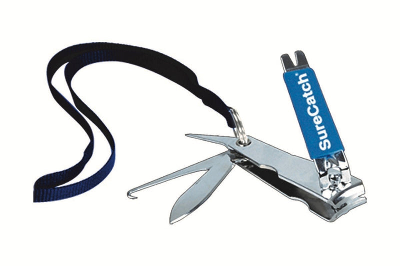 Surecatch 6 in 1 Stainless Steel Fishing Line Clipper with Lanyard