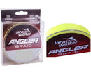 150yd Spool of 15lb Jarvis Walker Angler Braid - Chartreuse Fishing Braid
