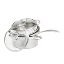 Scanpan Clad Multi Steamer Insert with Lid (Fits 16/18/20cm Pots)
