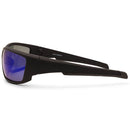 North Beach Ark Satin Black/Ice Blue Mirror Polarised Men's Sunglasses