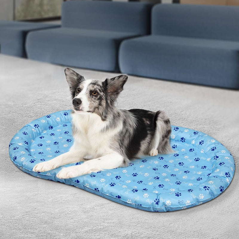 Pawz Pet Cooling Mat Dog Cat Gel Non-Toxic Bed Pillow Self-cool Summer Ice Pad L