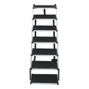 Pawz 7 Steps Dog Ramp For Car Pet Stairs Steps Ladder Travel Foldable Portable