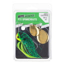 Bite Science 5/8oz PTX Spinnerbait Lure - Green / Chartreuse