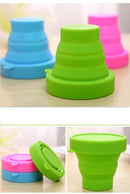 4x Folding Silicone Cups