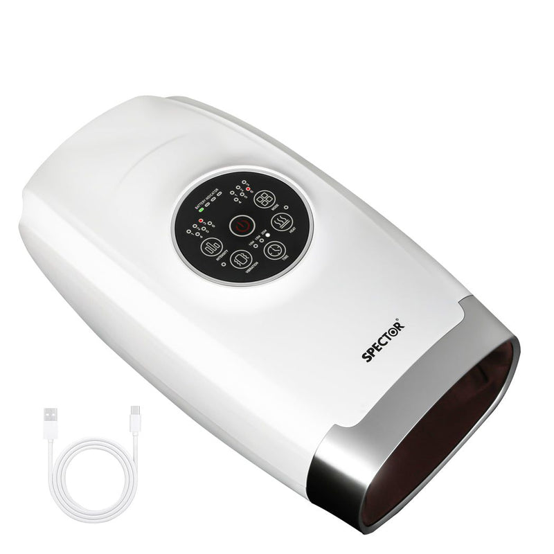 Spector Electric Hand Massager Wrist Palm Finger Relief Heated Point Therapy