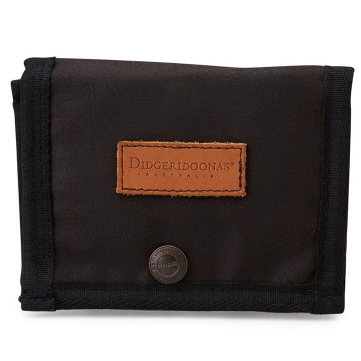 Didgeridoonas Oilskin Canvas Cards and Notes Tri-Fold Wallet