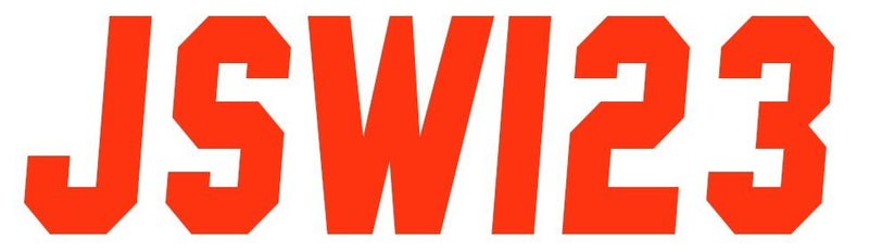 Custom Jet Ski Rego Stickers - 100mm