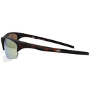 Dirty Dog Sport Ecco Matte Tortoise/Gold Mirror Unisex Sport Sunglasses