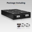 San Hima Lightweight 2X 1300MM 4WD Rear Drawer Vehicle Storage Lockable