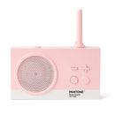 Lexon GIFT Set PANTONE - Includes Mino+ Mini Speaker, Flip Classic Clock, Mina M Lamp, Thykho 3  Speaker - Rose Pink
