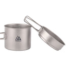 TERRAN Titanium Cooking Bundle (Twig Stove & Pot Set)