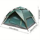 Waterproof Oval Pop-Up Camping Tent - Outdoor Survival