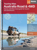HEMA Australia Road And 4WD Touring Atlas - Spiral 215x297mm