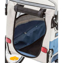 ProSeries Blue 40kg Capacity Bicycle Dog and Pet Trailer and Jogger Combo
