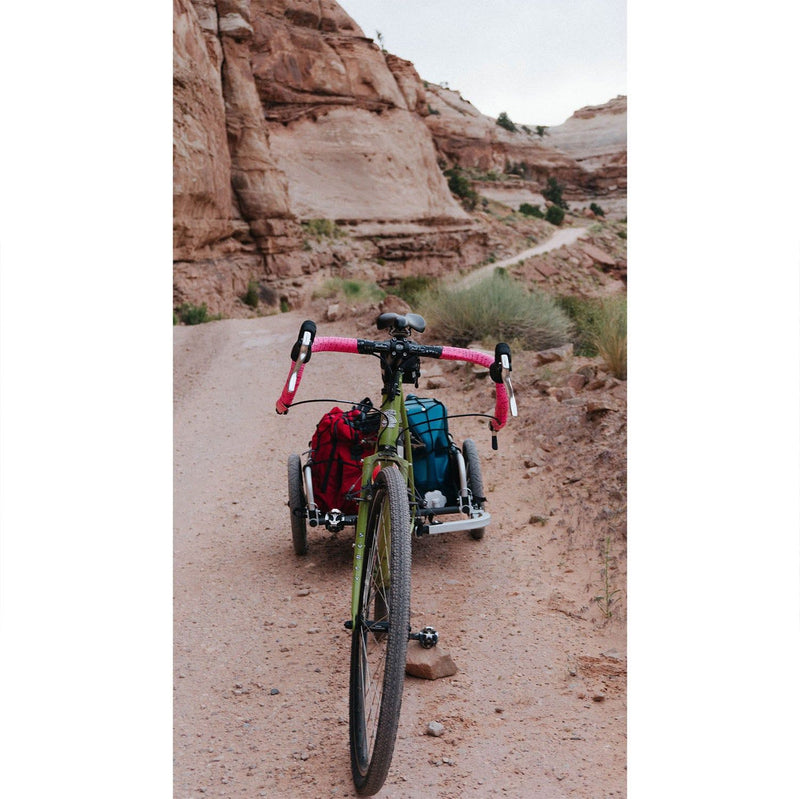 Burley 2-Wheel Flatbed Bike Cargo Trailer 45kg Capacity