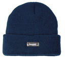 3M Thinsulate Navy Blue Beanie - Pull On Winter Thermal Knit Hat