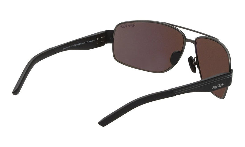 Ugly Fish Iceberg PN21107 Aluminium Gun Metal Frame/Brown Lens Adult Sunglasses