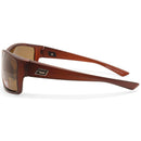 Dirty Dog Hood Satin Dark Brown/Brown Polarised Men's Sports Sunglasses