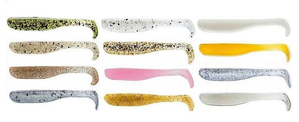 Zman 2.5" Slim Swimz Lures- 8 Pack - Z Man Soft Plastics Lures - Elaztech