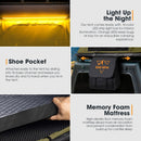 San Hima Kalbarri Lite Rooftop Tent Hardshell Olive+130W Solar Panel+Ladder&Rack