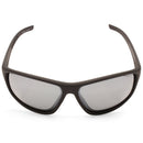 Dirty Dog Zero Satin Black/Grey-Silver Mirror Polarised Men's Sunglasses
