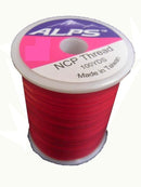 Alps 100yds of Red Rod Wrapping Thread - Size A (0.15mm) Rod Binding Cotton
