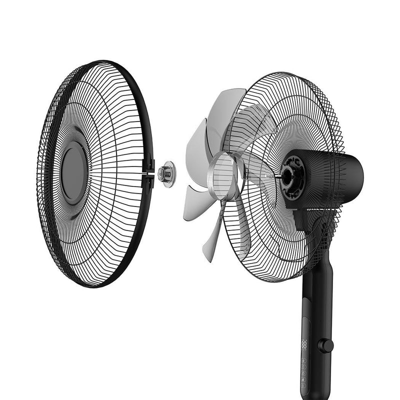 Spector Pedestal Fan Oscillating 28 Speeds Standing Cooler with Remote Control