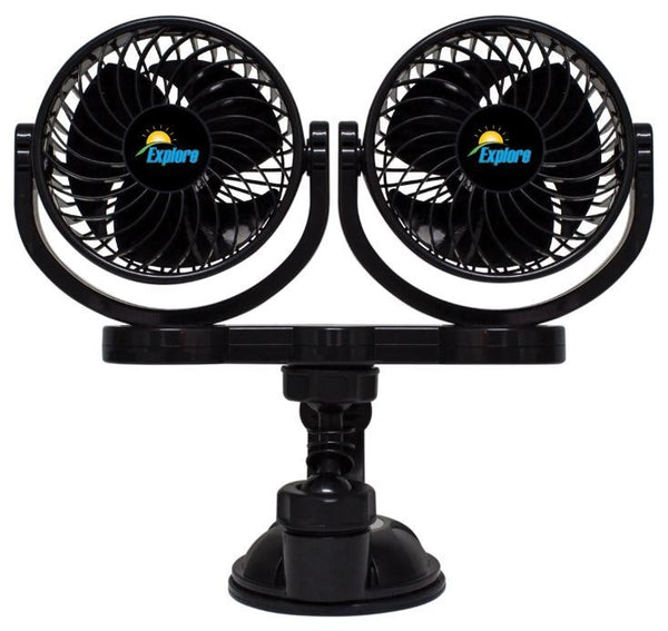 Explore 12V Twin Suction Fan