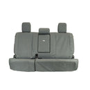 Razorback 4x4 XP7 Heavy Duty Canvas Rear Seat Covers For a Toyota HiLux 8th Gen (Leather Seats Only)