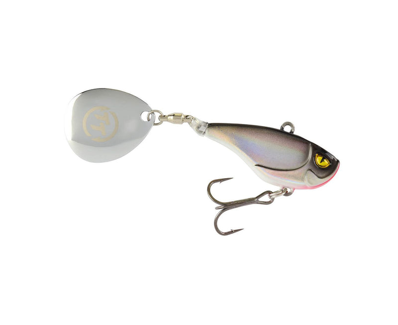 TT Lures Flashpoint+ 37mm Tail Spinner Vibe Lure - GHOST MINNOW